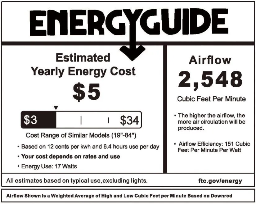 HOBART 48 inch 3-Blade Smart Ceiling Fan with LED Light Kit & Remote- White/White (Gold Detail)