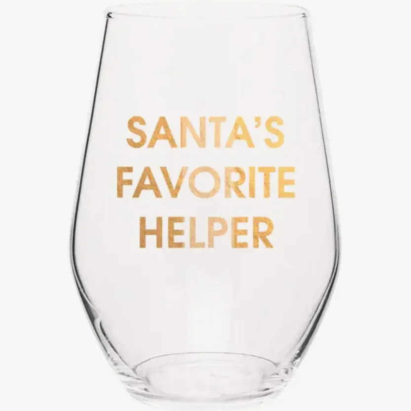 Holiday Wine Glasses