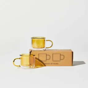 House of Nunu - Shorty Espresso Cup Set - Yellow