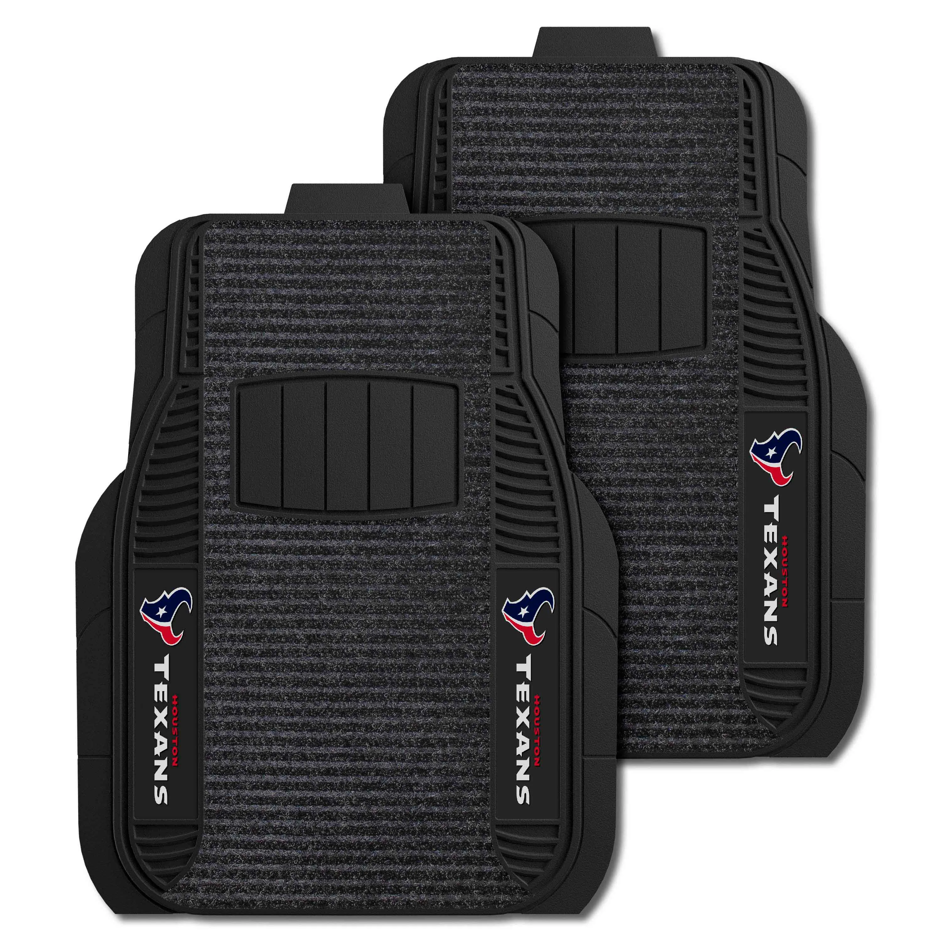 Houston Texans 2 Piece Deluxe Car Mat Set