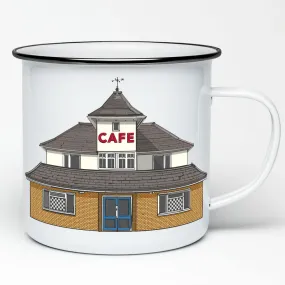 JACKS HILL CAFE ENAMEL MUGS