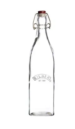 Kilner Clip Top Square Bottle 550ml