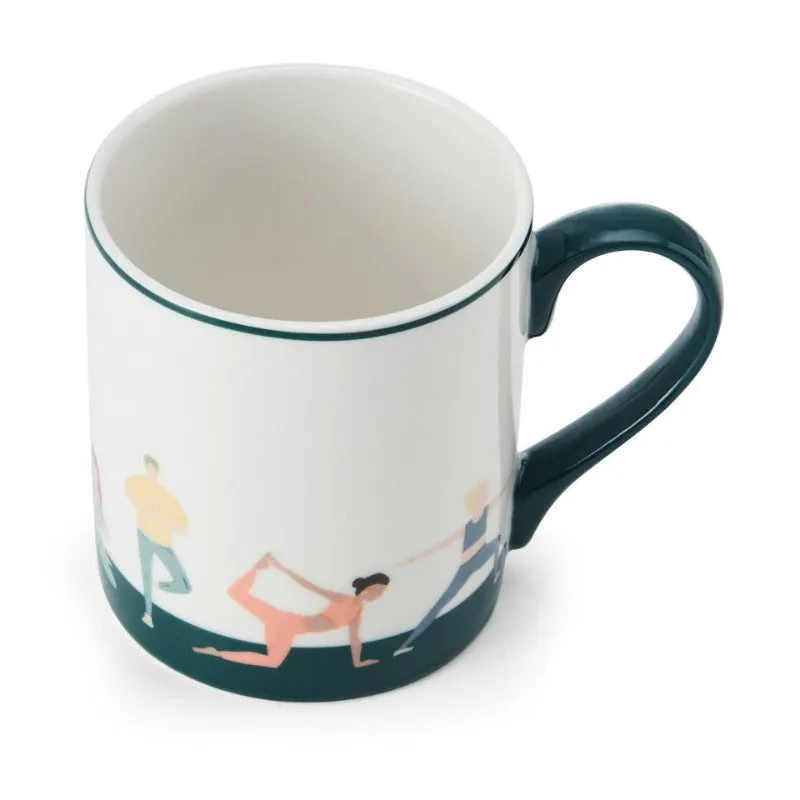 KitchenCraft Mikasa Can Mug Yoga 280ml