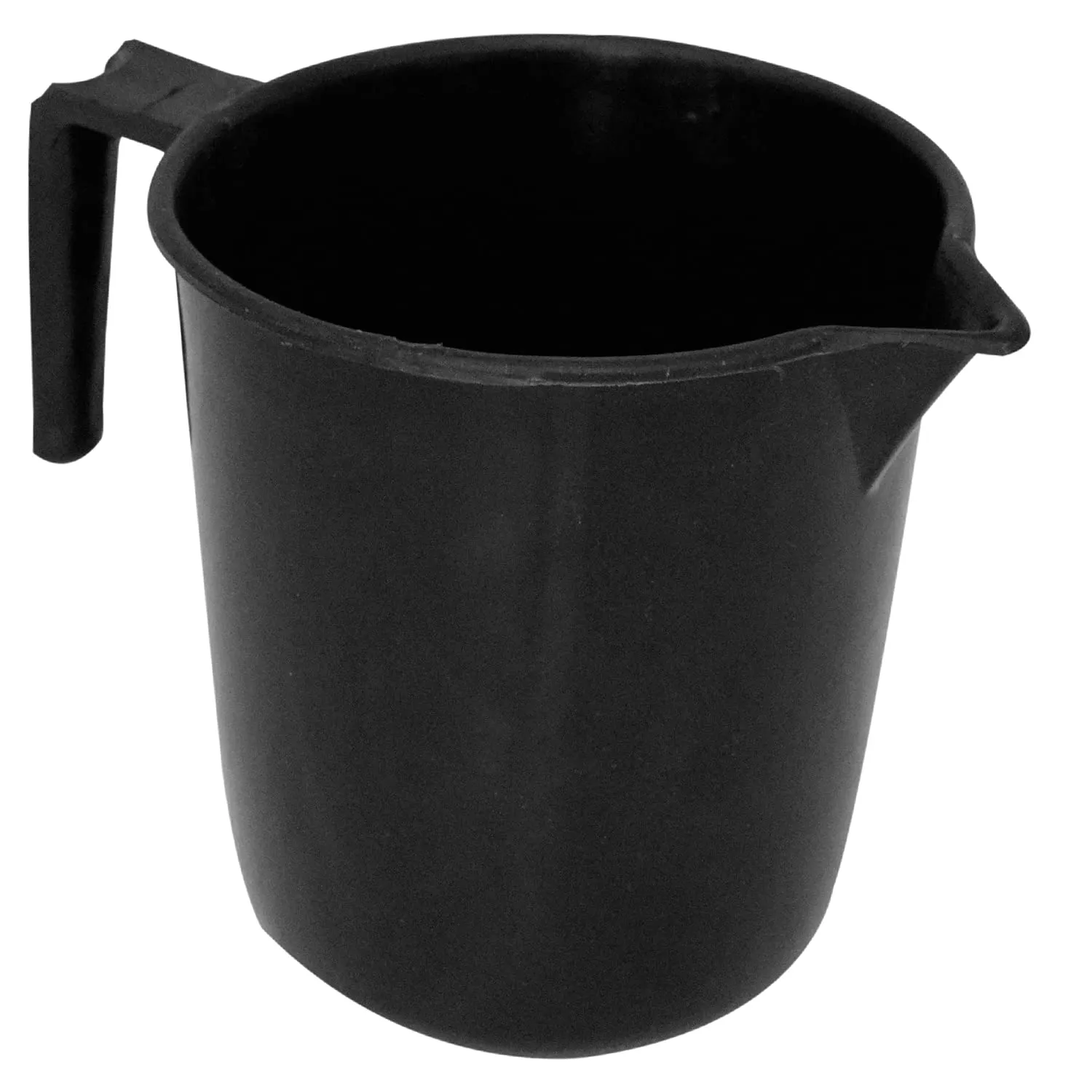 Kuber Industries 4 Pieces Plastic Mug, Stool, Dustbin & Tub Set (Black)