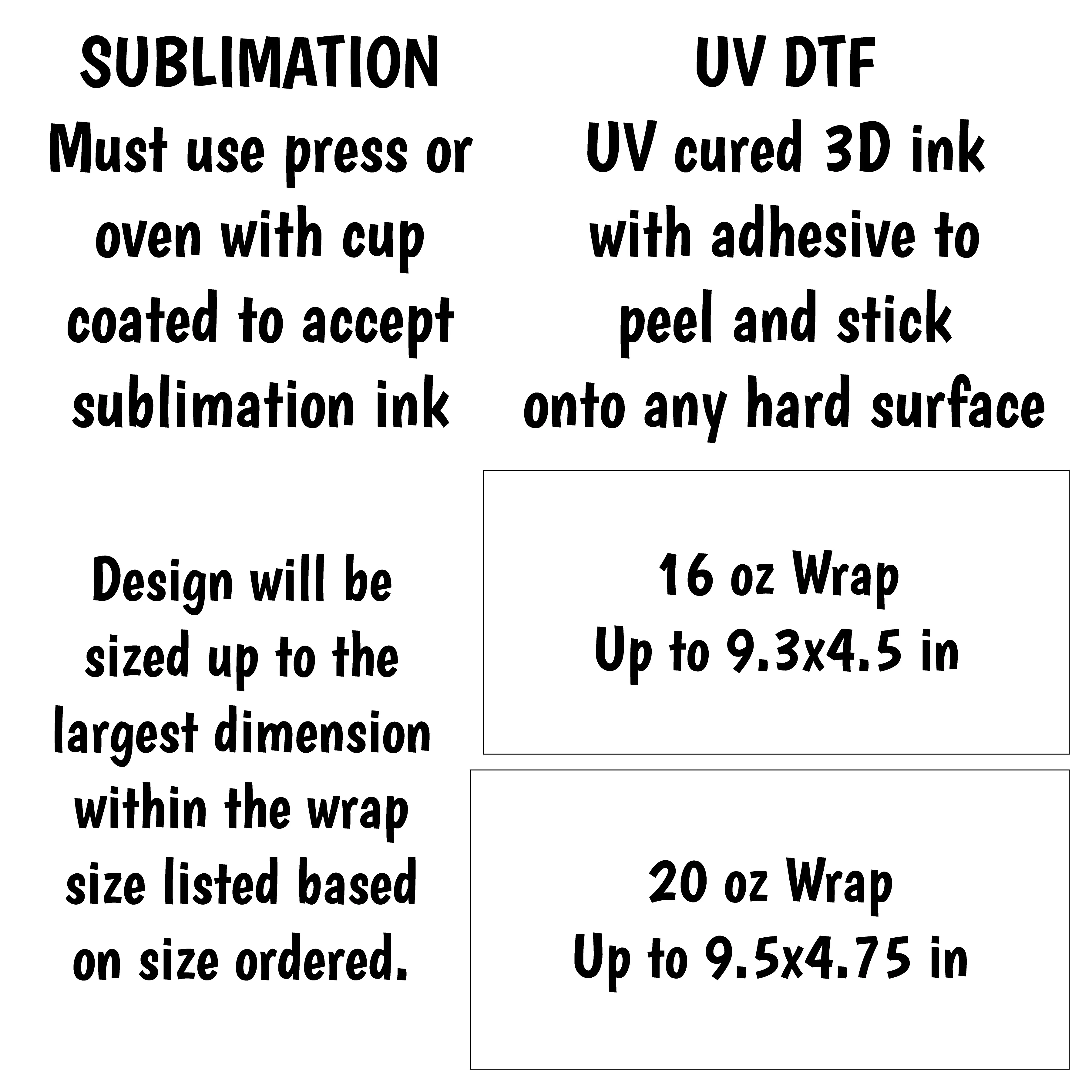 Ladybug Wrap for 16/20 oz Cups - UV DTF or Sublimation (SHIPS IN 3-7 BUS DAYS)