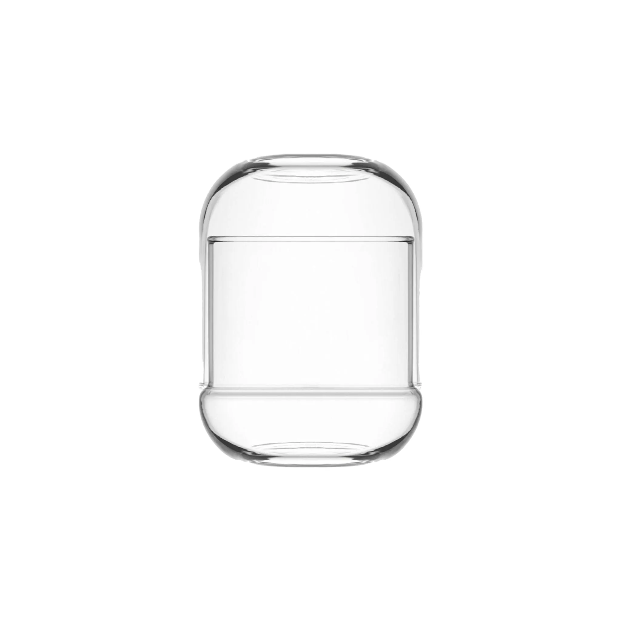 LAV Glass Dome Jar 380ml Storage Cup with Glass Lid SGN1343