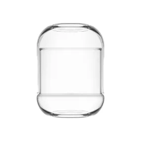 LAV Glass Dome Jar 380ml Storage Cup with Glass Lid SGN1343