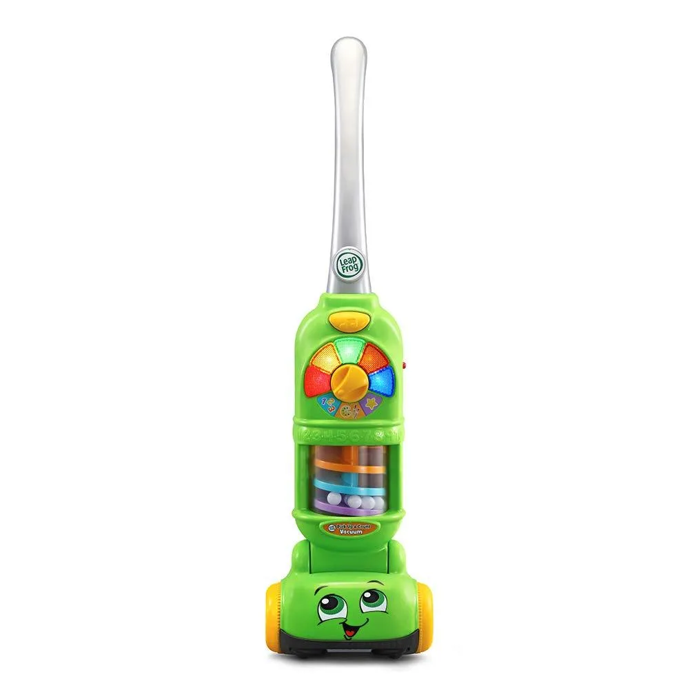 LeapFrog Pick Up and Count Vacuum, Role Play Toy with Lights and Sounds, Educational Toy with Learning Games, Preschool Toys with Numbers and Counting, Interactive Toy for Girls and Boys 2 Years  