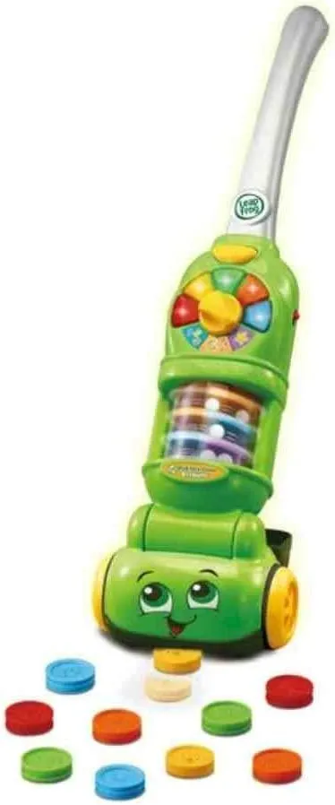 LeapFrog Pick Up and Count Vacuum, Role Play Toy with Lights and Sounds, Educational Toy with Learning Games, Preschool Toys with Numbers and Counting, Interactive Toy for Girls and Boys 2 Years  