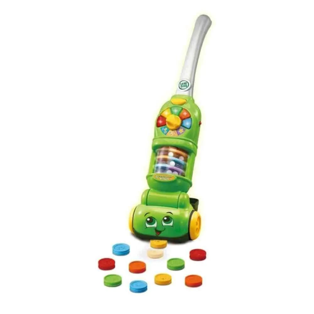 LeapFrog Pick Up and Count Vacuum, Role Play Toy with Lights and Sounds, Educational Toy with Learning Games, Preschool Toys with Numbers and Counting, Interactive Toy for Girls and Boys 2 Years  