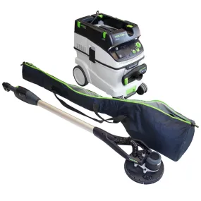 LHS 225 PLANEX Easy 225mm Drywall Sander with M Class Dust Extractor Set Festool (2 boxes)