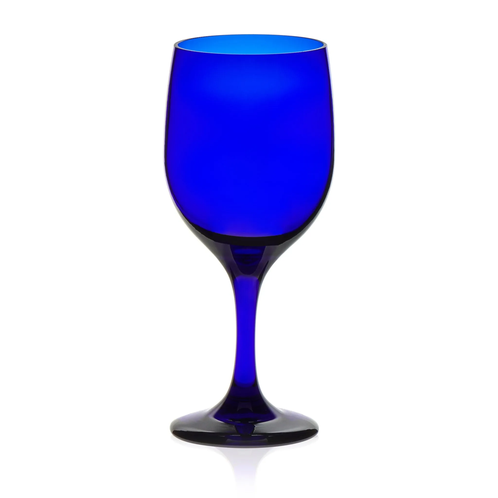 Libbey Premiere Cobalt Wine Glasses, 11.5 ounce, Set of 12