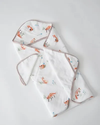 Little Unicorn Cotton Hooded Towel & Wash Cloth