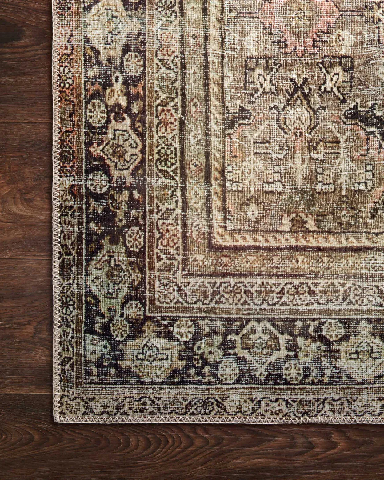 Loloi Layla Olive/Charcoal Rug