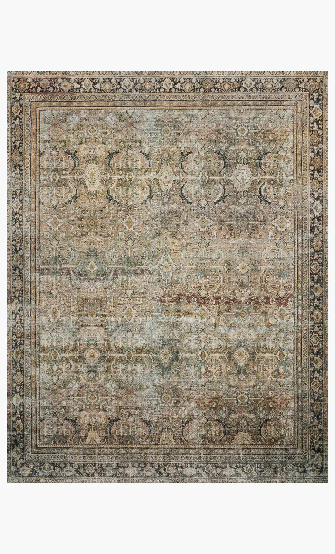 Loloi Layla Olive/Charcoal Rug