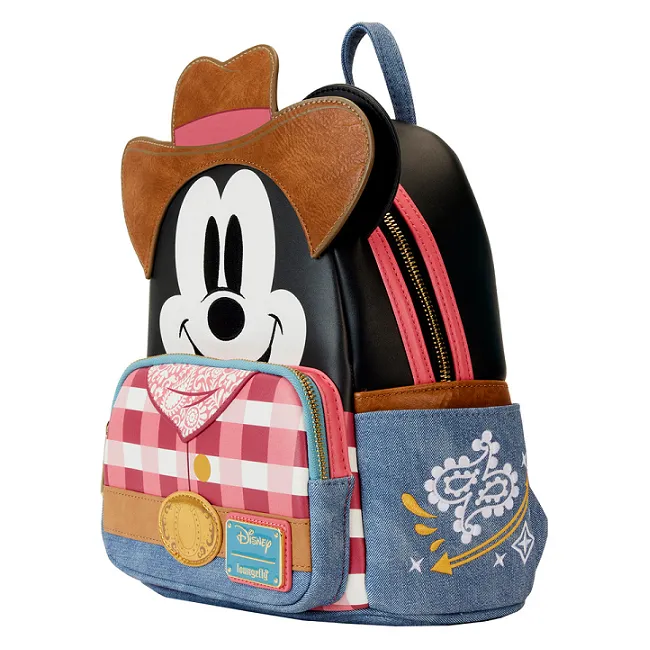 Loungefly Western Mickey Mouse Cosplay Mini-Backpack