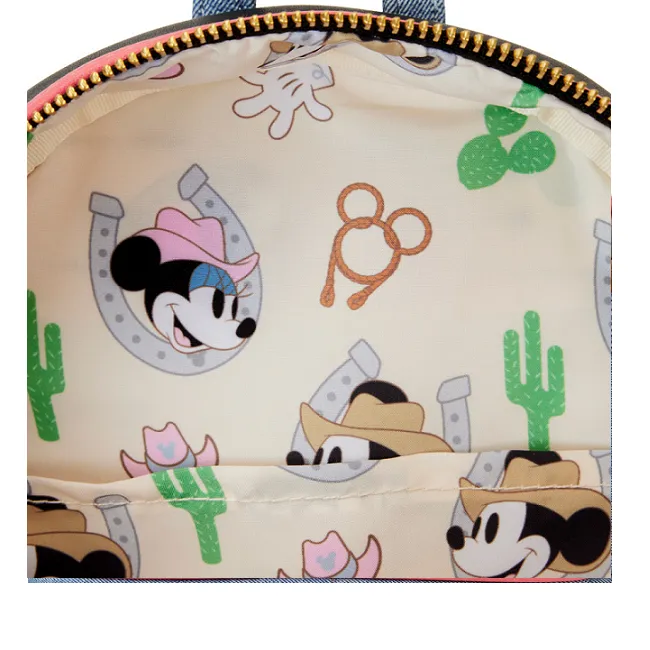 Loungefly Western Mickey Mouse Cosplay Mini-Backpack