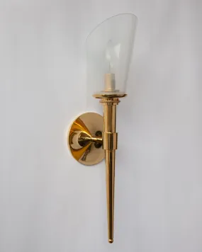 Macchi Sconce with Torch Glass