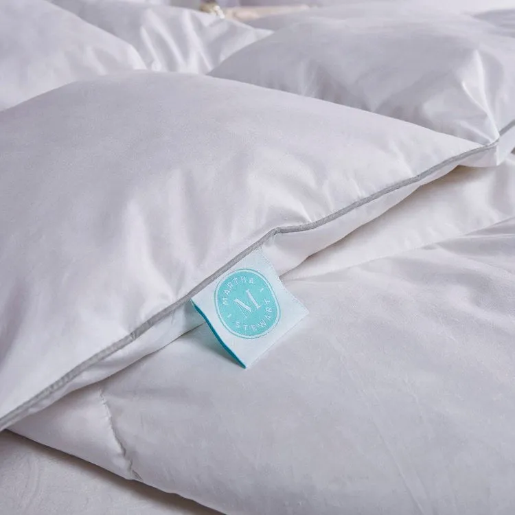 Martha Stewart 100% Cotton Feather and Down All-Season Full/Queen Comforter