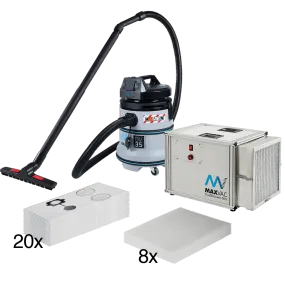 MAXVAC Dustblocker DB500 & Dura DV35-MBA Bundle