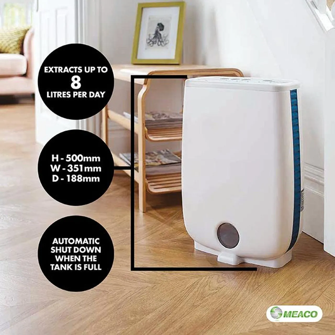 Meaco DD8L Junior Dessicant Dehumidifier