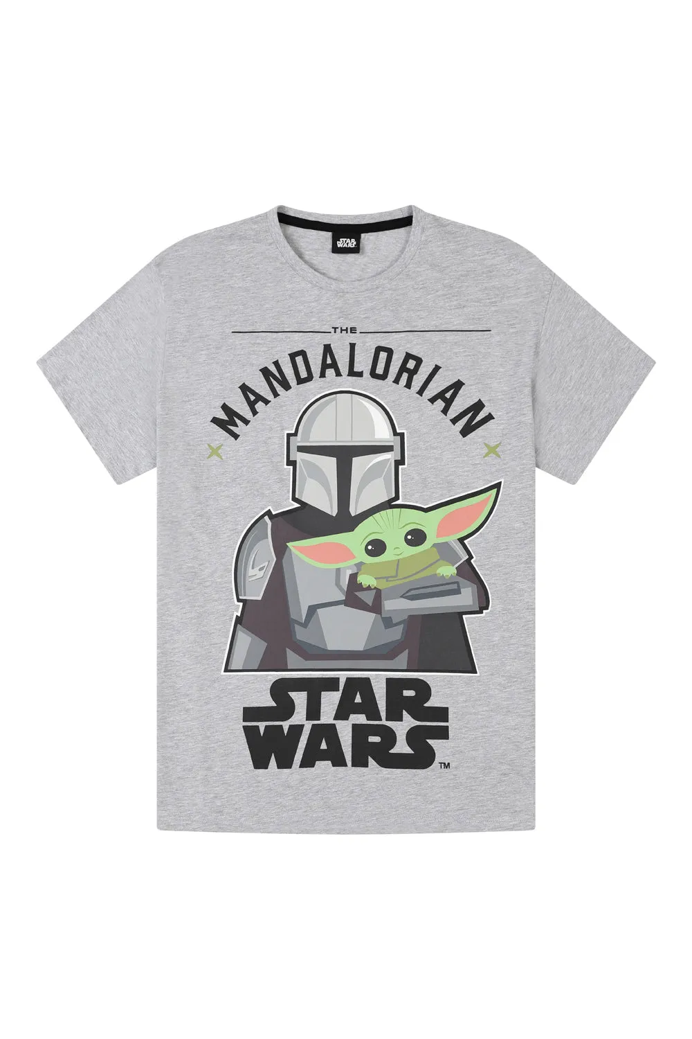 Men's Star Wars The Mandalorian Baby Yoda Child Cotton Short Pyjamas