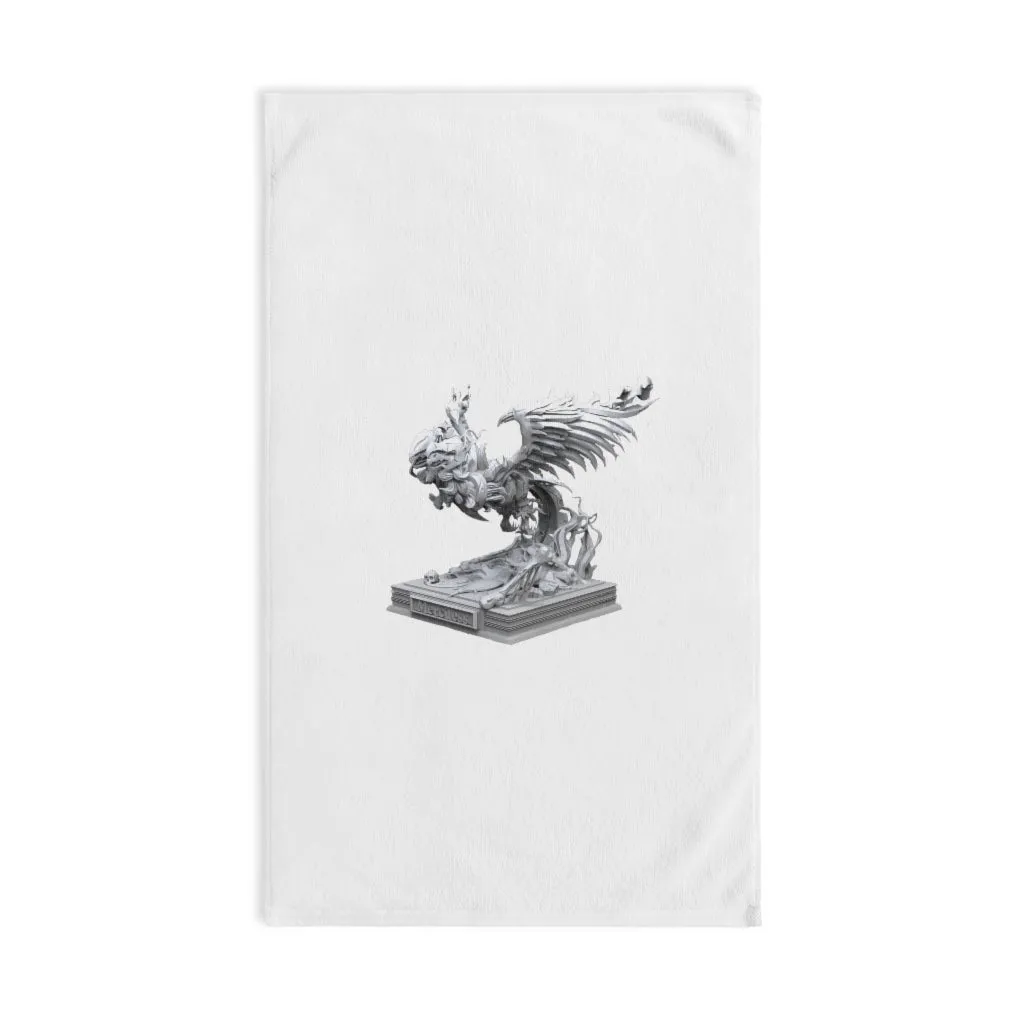 Merciless the Flaming SkyBird Hand Towel