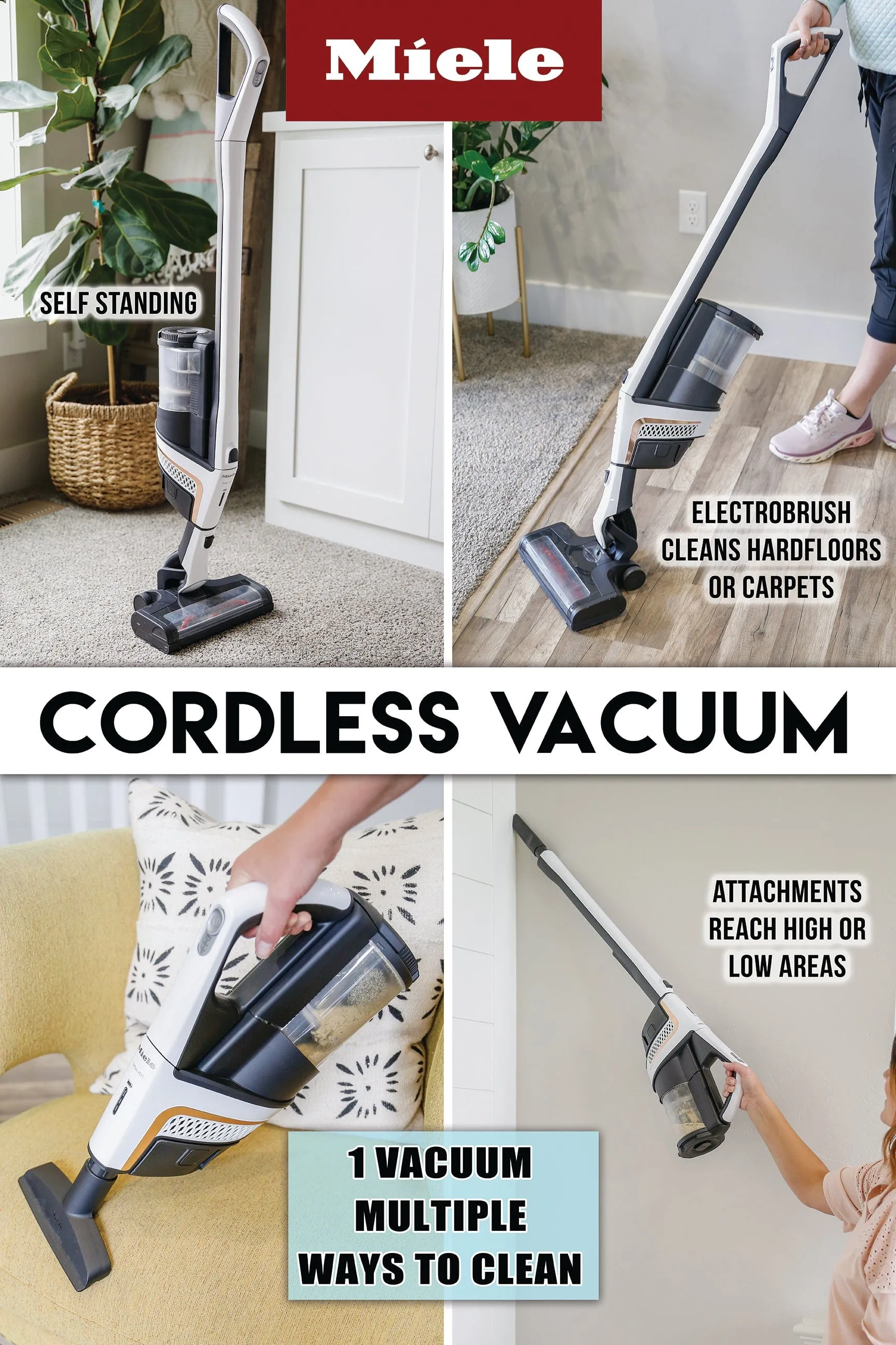 Miele Cordless Vacuum - Triflex HX1 Facelift