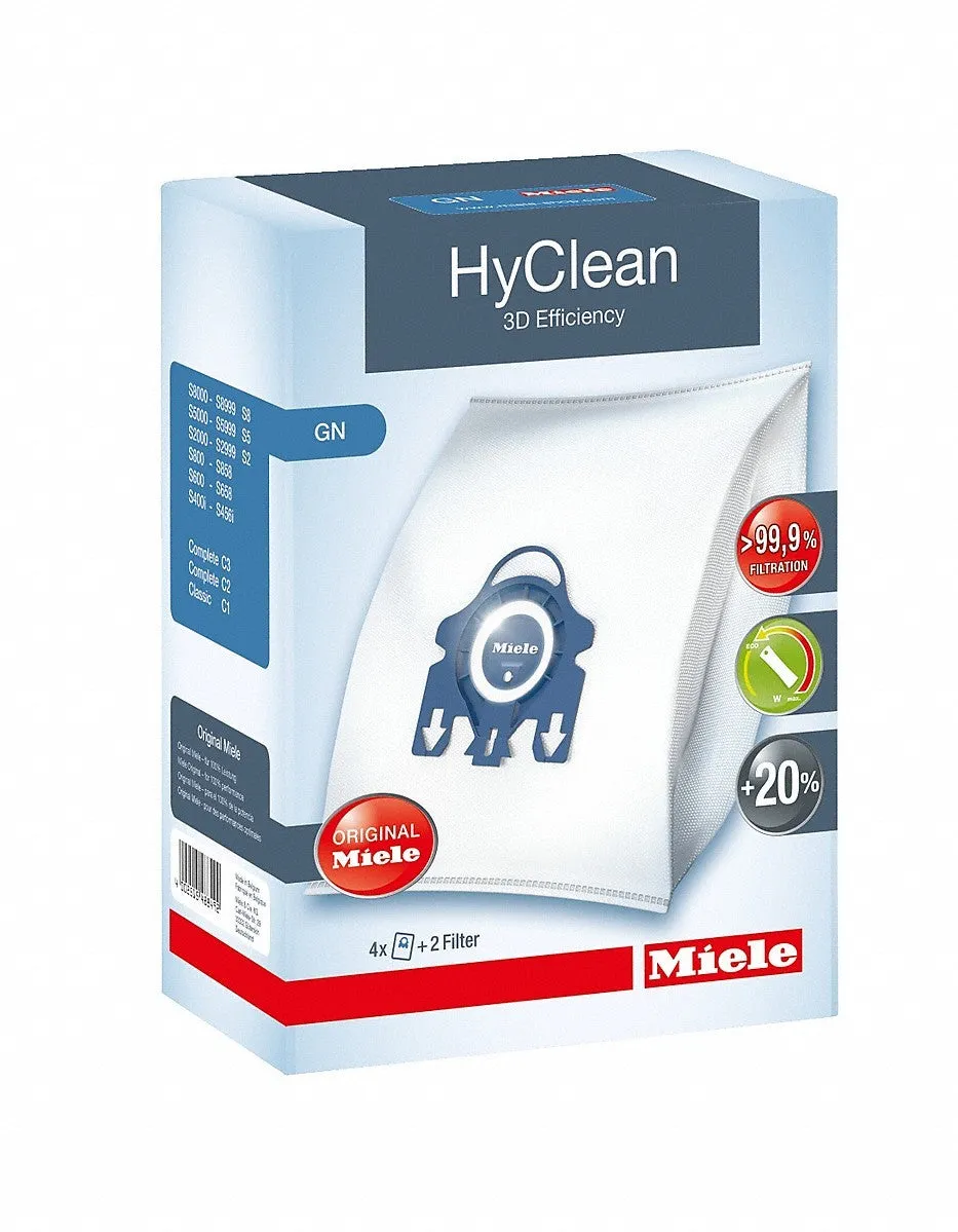 Miele HyClean 3D Efficiency Dustbags | GN