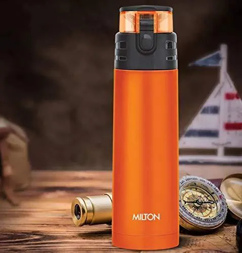 Milton Atlantis 900 Thermosteel Water Bottle, 750 ml, Orange