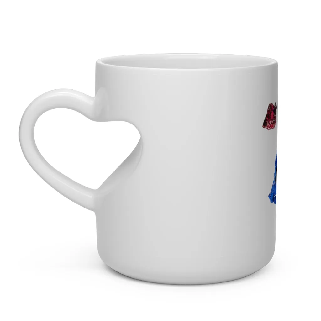 Minerals Heart Shape Mug