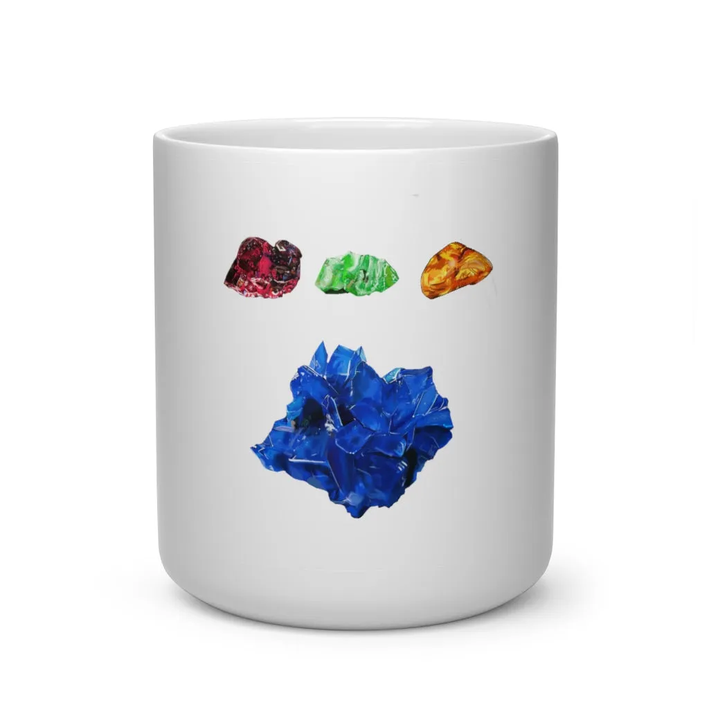 Minerals Heart Shape Mug