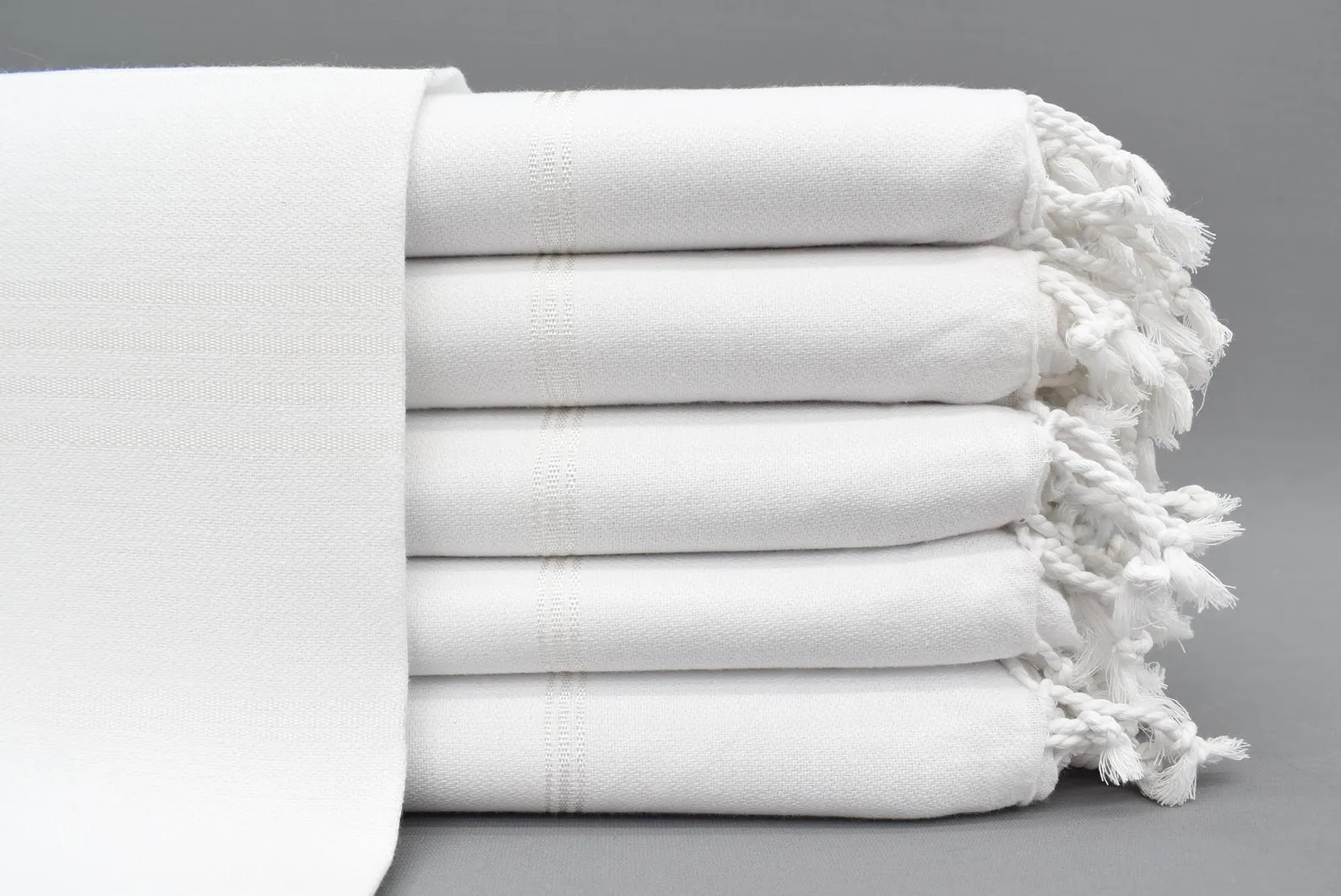 MONACO WHITE TURKISH TOWEL