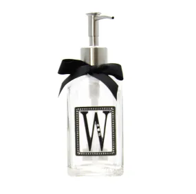 Monogram Soap & Lotion Dispenser W