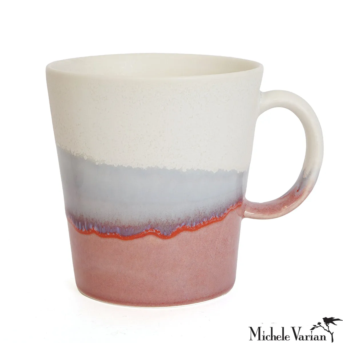 Multi Colored Mug Off White Mauve