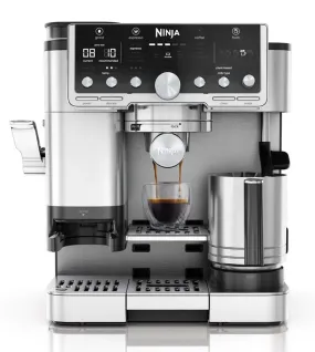 Ninja ES701UK Luxe Cafe Pro Series Espresso Machine, Black/Stainless Steel