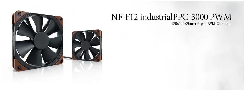 Noctua NF-F12 industrialPPC-3000 IP52 PWM 12cm Case Fan