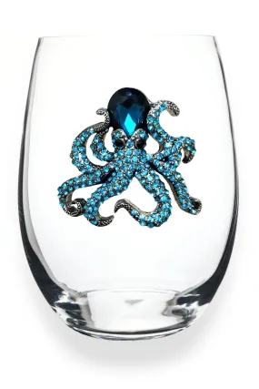 OCTOPUS JEWELED STEMLESS