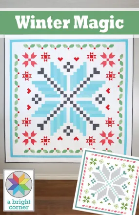 PATTERN, WINTER MAGIC Snowflake