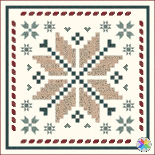 PATTERN, WINTER MAGIC Snowflake