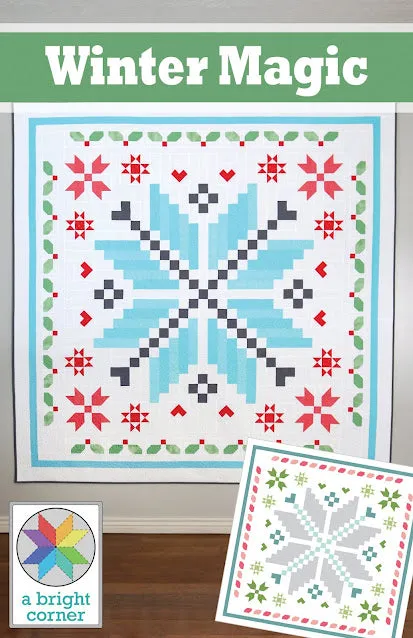 PATTERN, WINTER MAGIC Snowflake