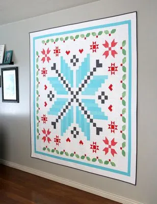 PATTERN, WINTER MAGIC Snowflake