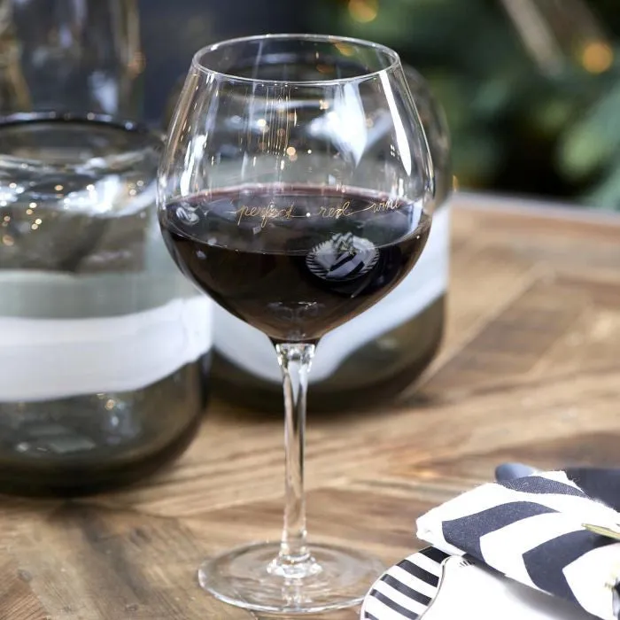 Perfect Red Wine Glass