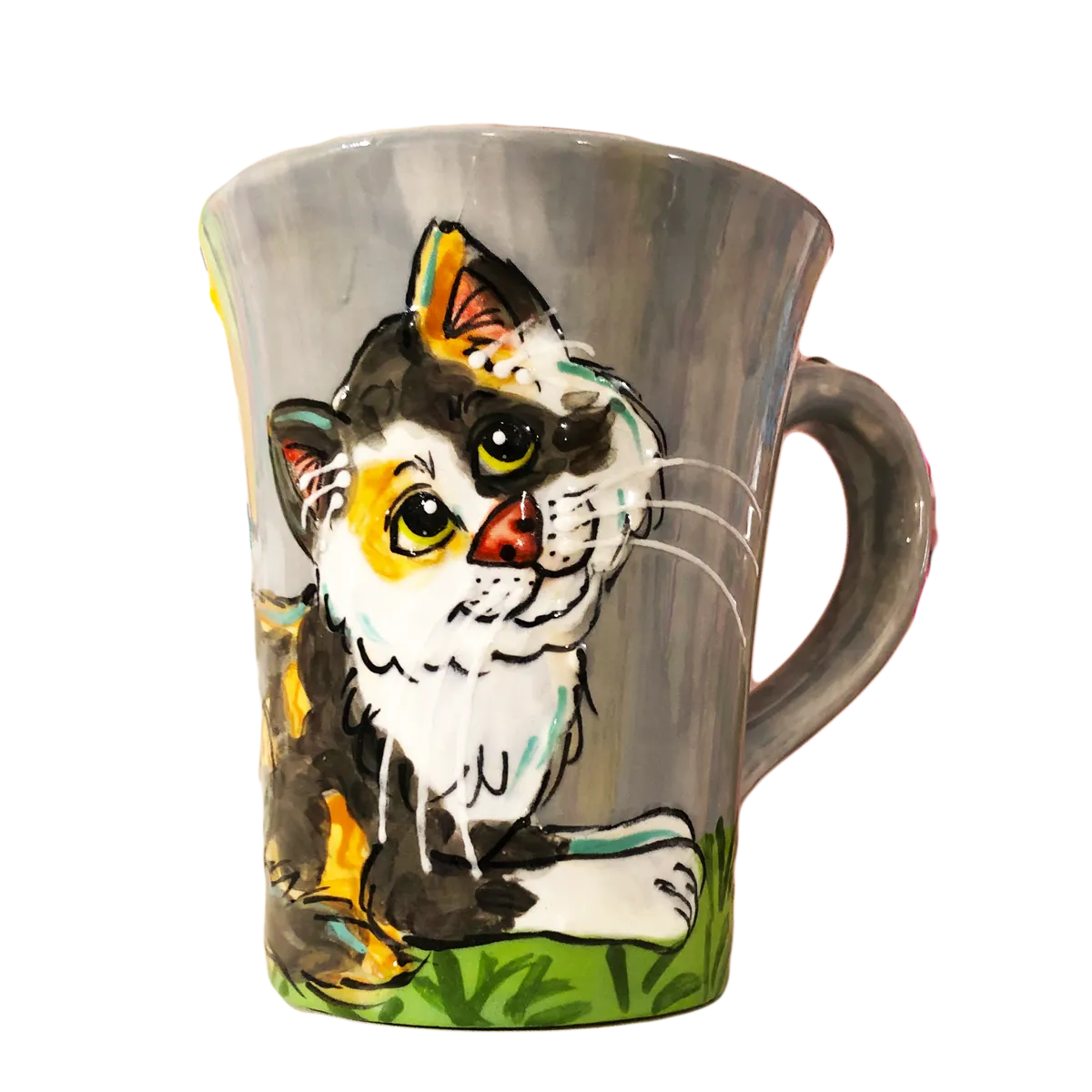 Personalized Garden Kitty Coffee Mug