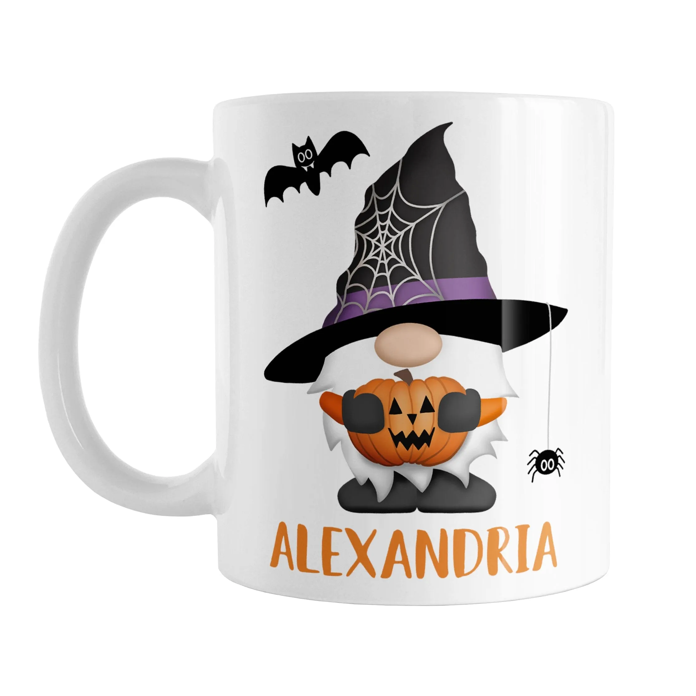 Personalized Halloween Gnome Mug