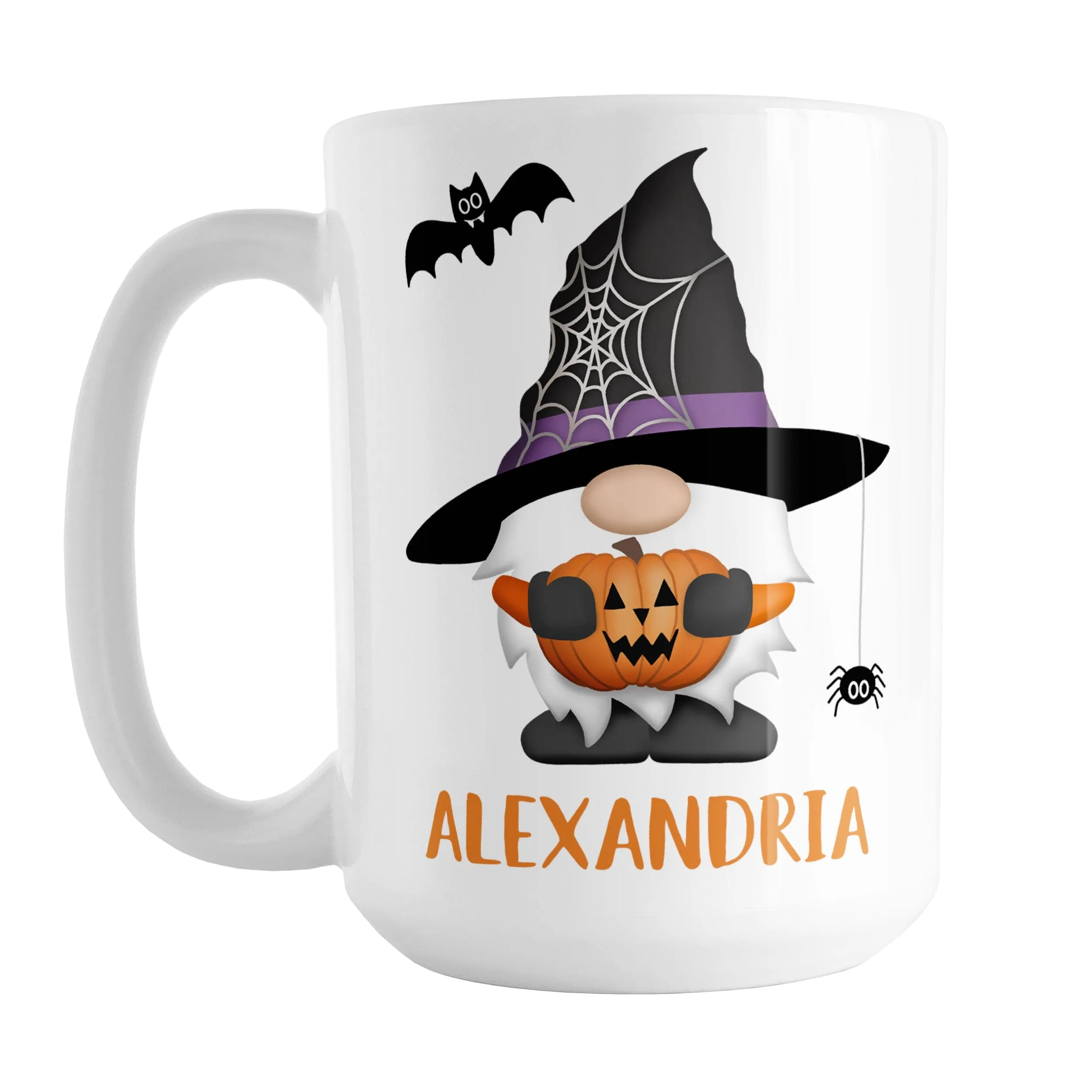 Personalized Halloween Gnome Mug