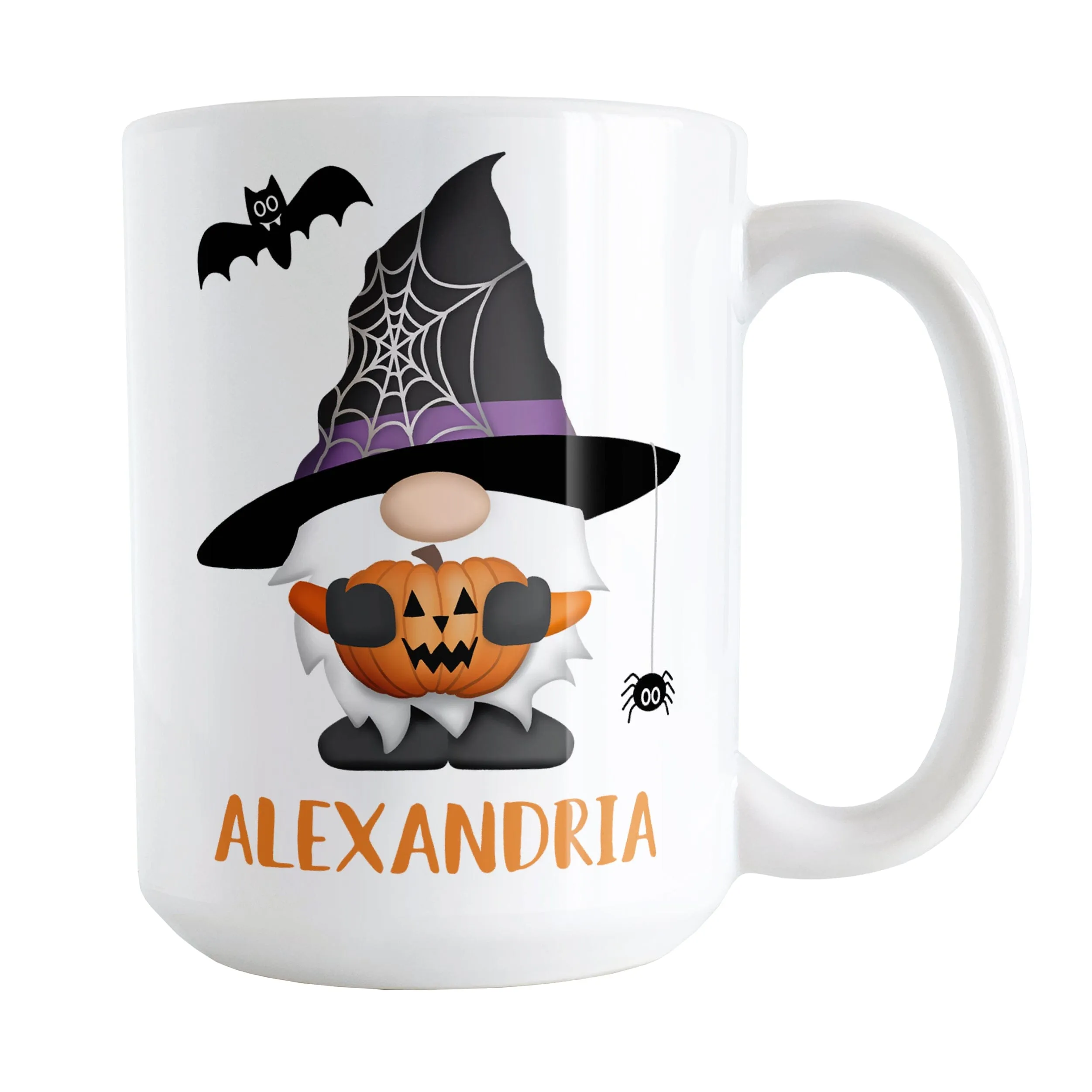 Personalized Halloween Gnome Mug