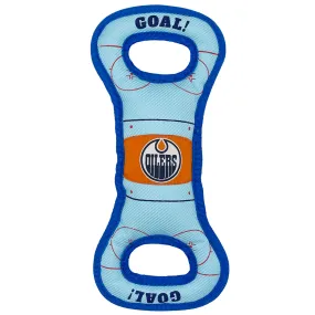 Pets First NHL Edmonton Oilers Pet Ice Rink Tug Toy