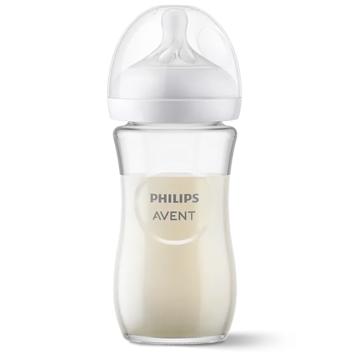 Philips Avent Natural baby bottle 240ml glass 1PK