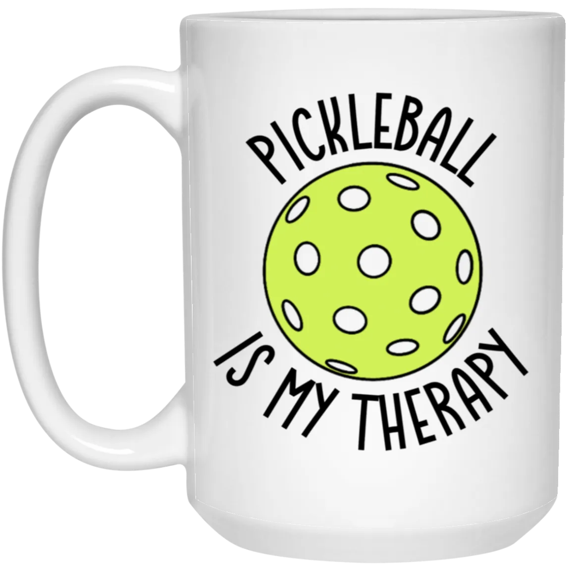 Pickleball Mug Pickleball Therapy Coffee Cup Pickleball Gift Sport Coach Pickleball Coffee Cup Pickleball Mom Pickle Baller